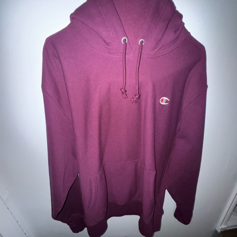Champion Maroon Hoodie